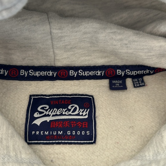 Vintage SuperDry Women’s Hoodie - Picture 3 of 9